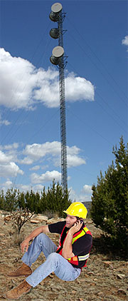 Guyed Tower Construction